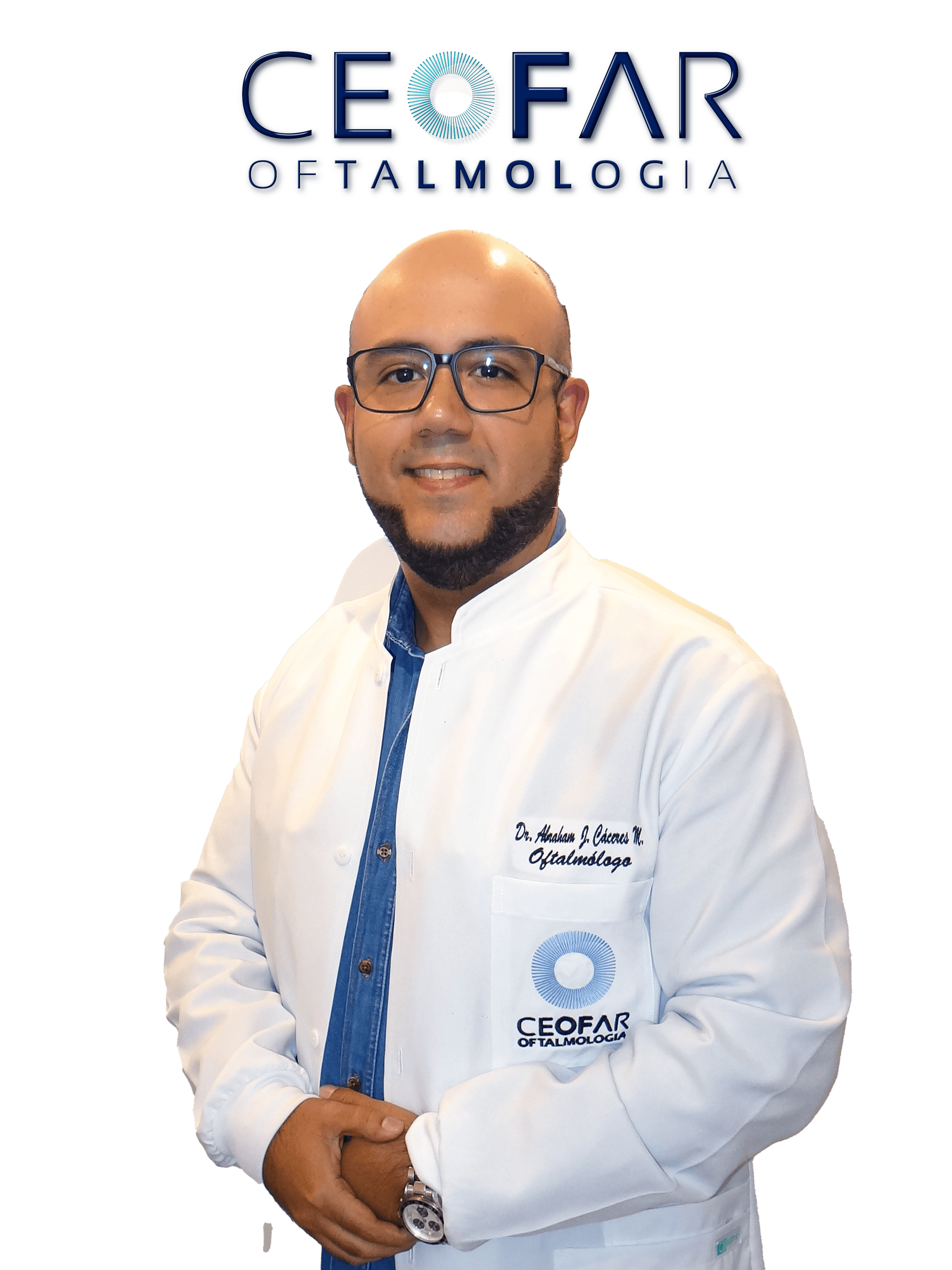 Dr. Abraham Cáceres, Oftalmólogo en Maracay y Apure — CEOFAR oftalmología